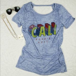Cali super soft tee | Open Back